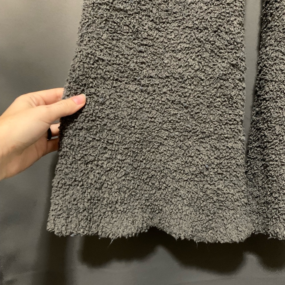 Stretchy fuzzy pants